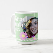 Mug Graduate Daisy Photo Green (Devant gauche)