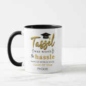 Mug Graduation 2025 Moderne Custom Grad Keepouse (Gauche)
