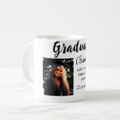 Mug Graduation ajouter nom classe de 20xx félicitation (Devant gauche)