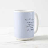 Mug Graduation Bible Verse Foi chrétienne Ciel bleu (Devant droit)