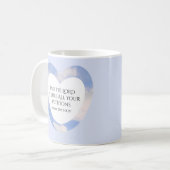 Mug Graduation Bible Verse Foi chrétienne Nom personna (Devant gauche)