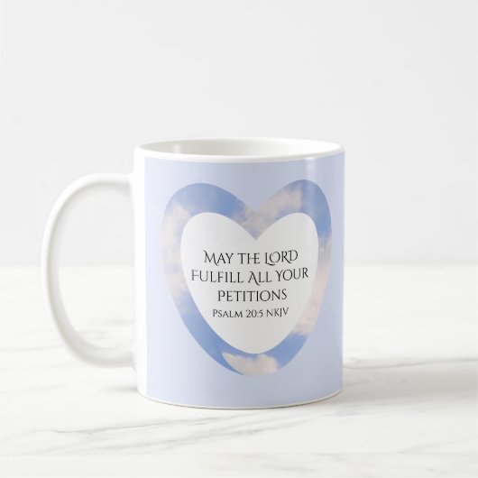 Mug Graduation Bible Verse Foi chrétienne Nom personna (Gauche)