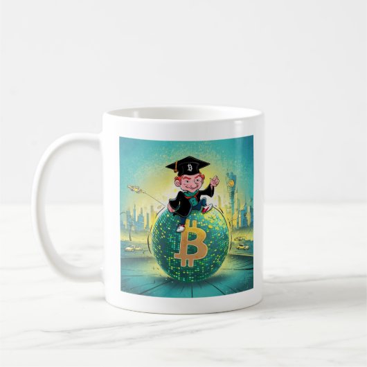 Mug Graduation Bitcoin (Gauche)