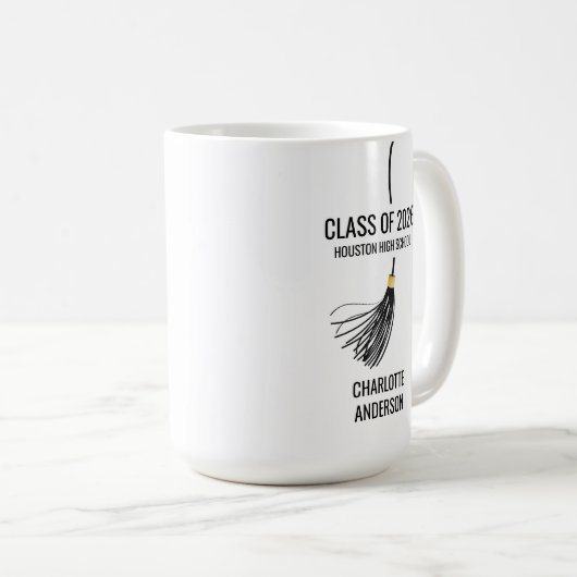 Mug Graduation Cap Tassel (Devant droit)