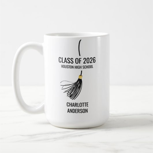Mug Graduation Cap Tassel (Gauche)