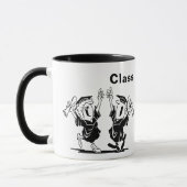 Mug Graduation Couple ou Amis Classe de 20XX (Gauche)
