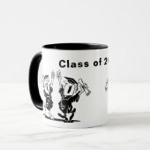 Mug Graduation Couple ou Amis Classe de 20XX (Devant gauche)