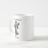 Mug Graduation de l'aquarelle personnalisée (10) (Devant gauche)