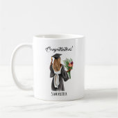 Mug Graduation de l'aquarelle personnalisée (13) (Gauche)