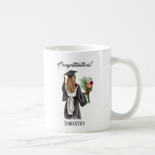 Mug Graduation de l'aquarelle personnalisée (13)