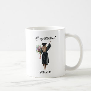 Mug Graduation de l'aquarelle personnalisée (7)