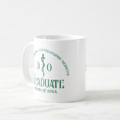 Mug Graduation de l'école Médicale écostéopathique per (Devant gauche)