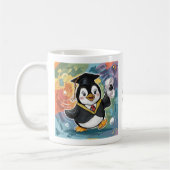 Mug Graduation de pingouin personnalisée (Gauche)