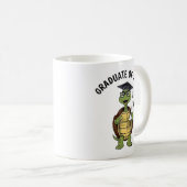 Mug Graduation de tortue personnalisée (Devant droit)