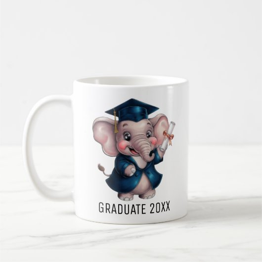 Mug Graduation des éléphants (Gauche)
