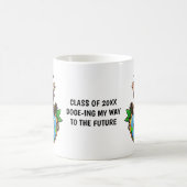 Mug Graduation Dogecoin personnalisée (Centre)