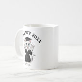 Mug Graduation en chats personnalisée (Devant gauche)