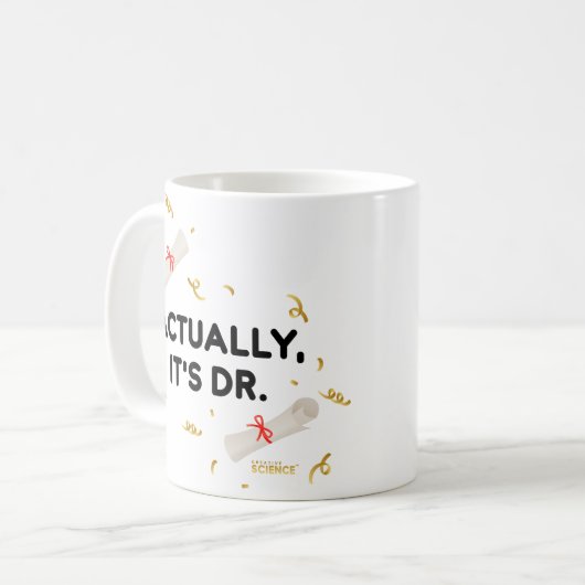 Mug Graduation : En fait, c'est Dr. (Devant gauche)