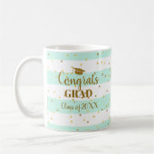 Mug Graduation Fêtes Grad Gold Parties scintillant Str (Gauche)