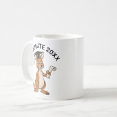 Mug Graduation Kangaroo personnalisée (Devant gauche)