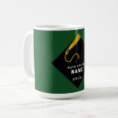 Mug Graduation Keepsaké cadeau vert (Devant gauche)
