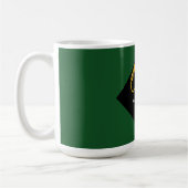 Mug Graduation Keepsaké cadeau vert (Gauche)