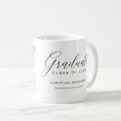 Mug Graduation moderne Photo Collage Classe de 2023 No (Devant droit)