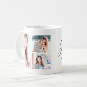 Mug Graduation moderne Photo Collage Classe de 2023 No
