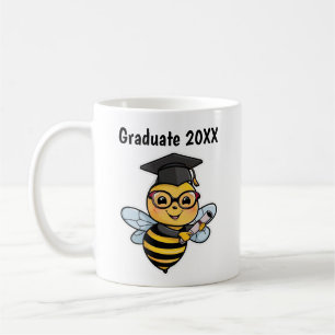 Mug Graduation personnalisée des abeilles