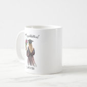 Mug Graduation personnalisée en aquarelle (11) (Devant gauche)