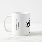 Mug Graduation personnalisée moderne (Gauche)