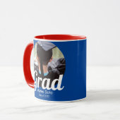Mug Graduation Photo Bold N'importe quelle couleur (Devant gauche)