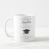 Mug Graduation Present Congratulations Photo (Gauche)