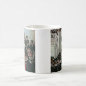 Mug Graduation vintage, Cérémonie de début (Centre)