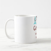 Mug Gradué ajouter nom monogramme vert rose simple min (Gauche)