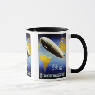 Mug Graf Zeppelin Vintage German Travel
