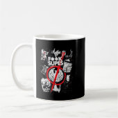 Mug Graffiti anti-supes garçons  (Gauche)