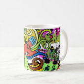 Mug Graffiti Art : Hip-Hop Style Arrière - plan (Devant droit)