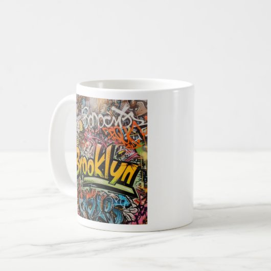 Mug Graffiti Brooklyn (Devant gauche)