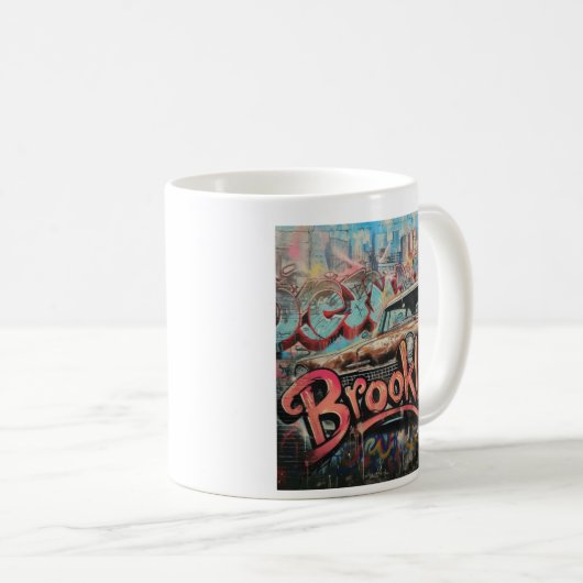 Mug Graffiti Brooklyn (Devant droit)