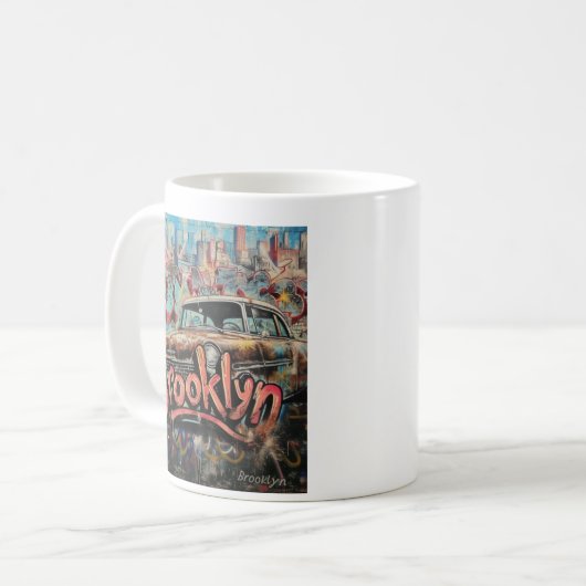Mug Graffiti Brooklyn (Devant gauche)