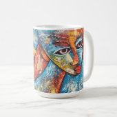 Mug Graffiti coloré (Devant droit)