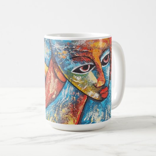 Mug Graffiti coloré (Devant droit)