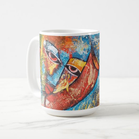 Mug Graffiti coloré (Devant gauche)