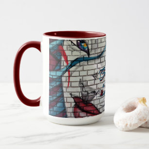Mug Graffiti de fille asiatique