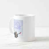 Mug Graffiti de la promotion 2026 | Photo de remise de (Devant gauche)