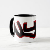 Mug Graffiti de NYC (Devant gauche)
