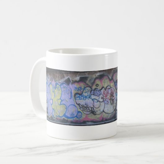 Mug Graffiti de souterrain (Devant gauche)