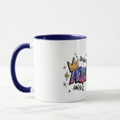 Mug Graffiti du zodiaque Verseau (Gauche)