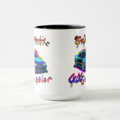 MUG GRAFFITI GAS GUZZLER - VOITURE À DRIFT (Centre)